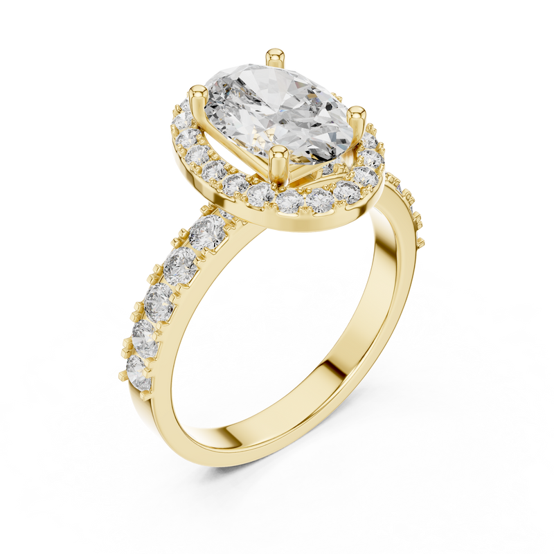 Ladies Ring LR-0175 - Yellow Gold - Image