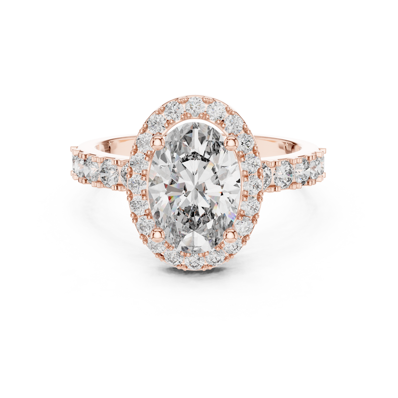 Ladies Ring LR-0175 - Rose Gold - Image