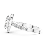 Ladies Ring LR-0175 - White Gold - Image