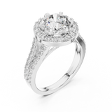 Ladies Ring LR-0176@7 - White Gold - Image