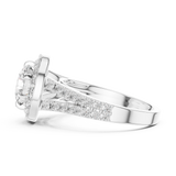 Ladies Ring LR-0176@7 - White Gold - Image