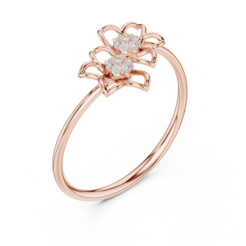Ladies Ring LR-01 (100) - Rose Gold - Image