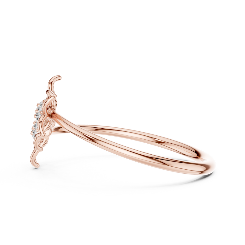 Ladies Ring LR-01 (100) - Rose Gold - Image