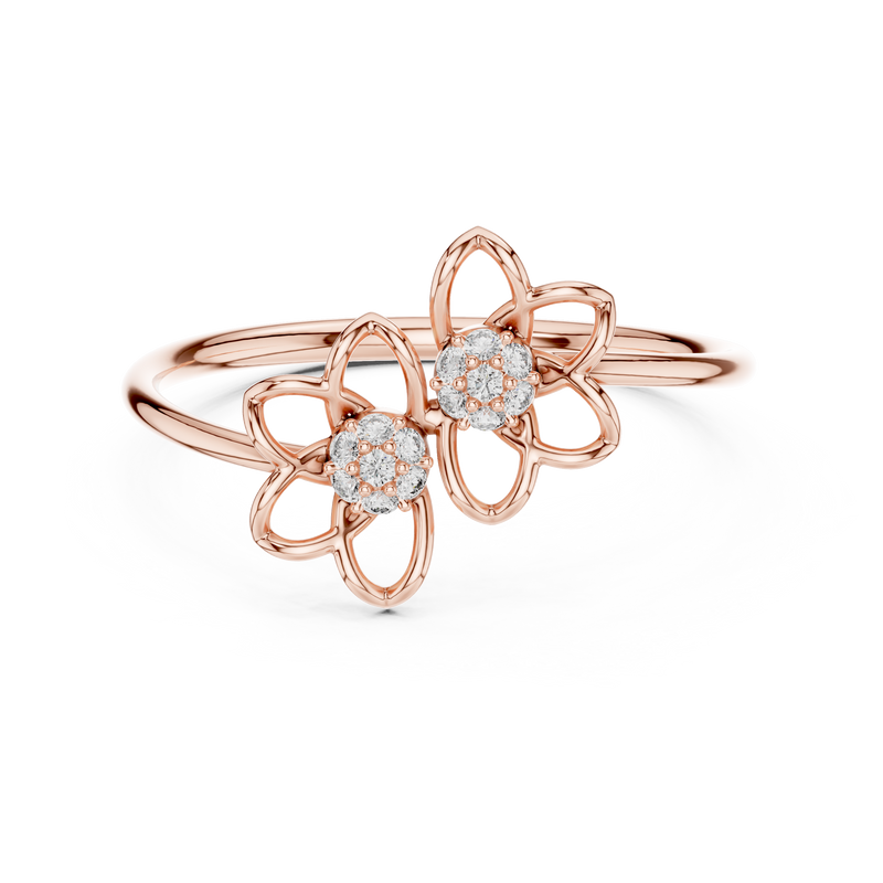Ladies Ring LR-01 (100) - Rose Gold - Image