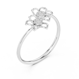 Ladies Ring LR-01 (100) - White Gold - Image
