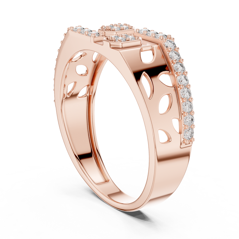 Ladies Ring LR-01 (30) - Rose Gold - Image