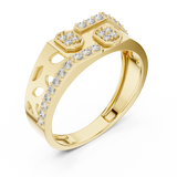 Ladies Ring LR-01 (30) - Yellow Gold - Image