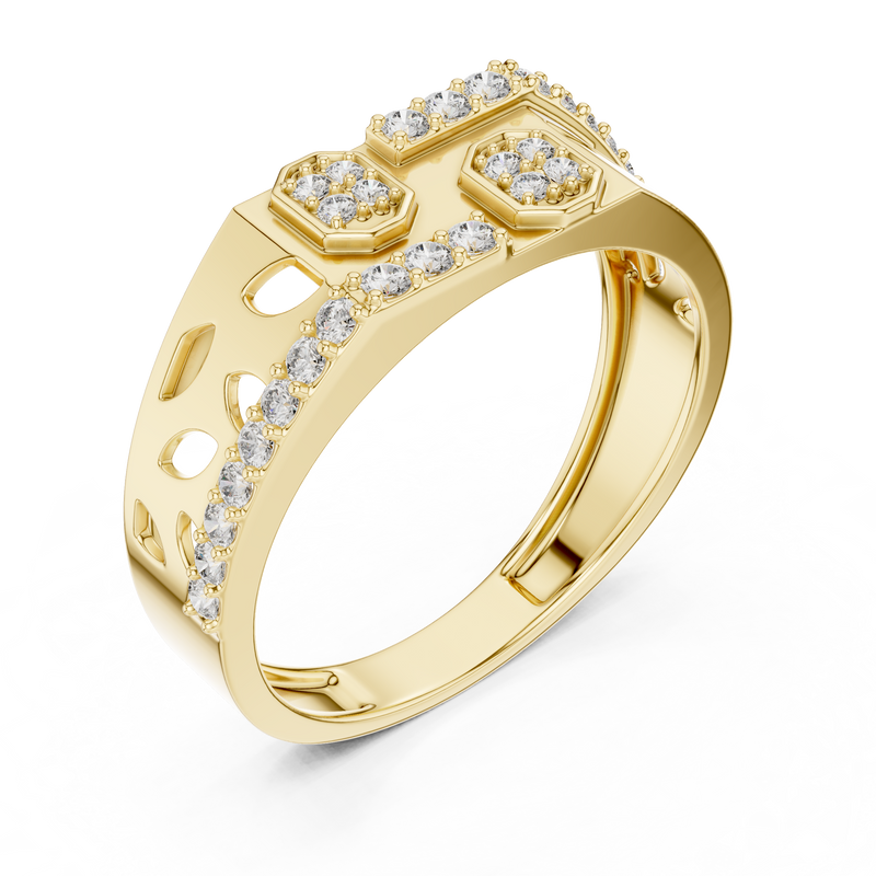 Ladies Ring LR-01 (30) - Yellow Gold - Image