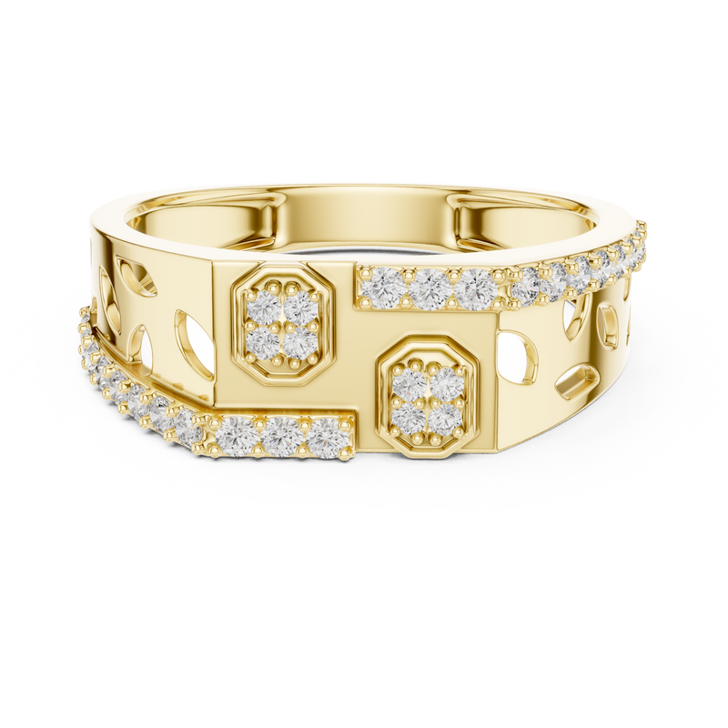 Ladies Ring LR-01 (30) - Yellow Gold - Image