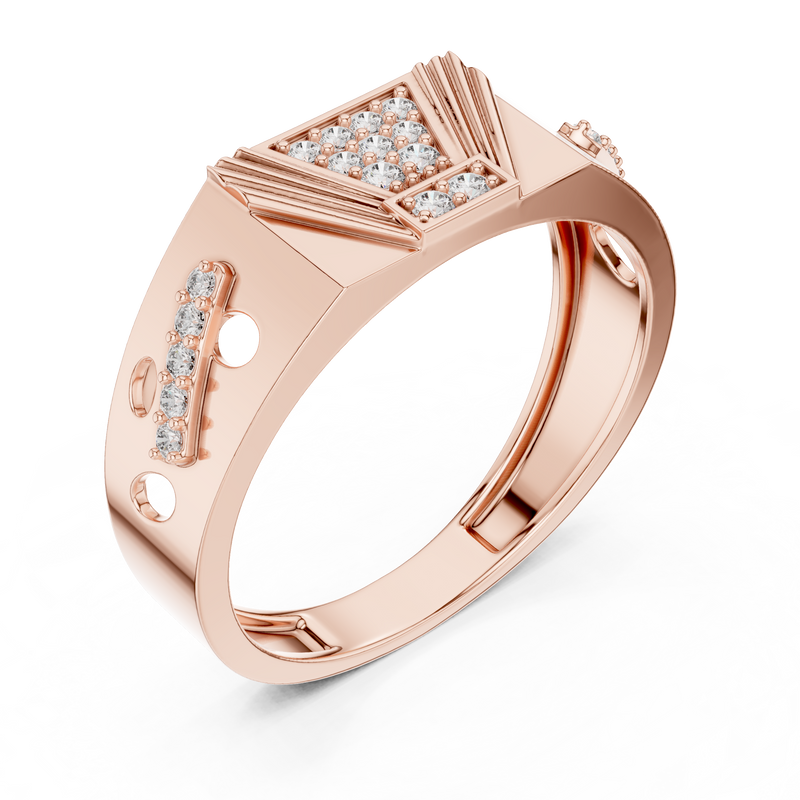 Ladies Ring LR-01 (31) - Rose Gold - Image