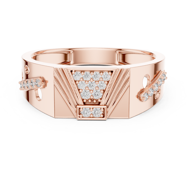 Ladies Ring LR-01 (31) - Rose Gold - Image