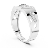 Ladies Ring LR-01 (31) - White Gold - Image
