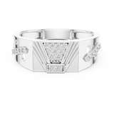 Ladies Ring LR-01 (31) - White Gold - Image