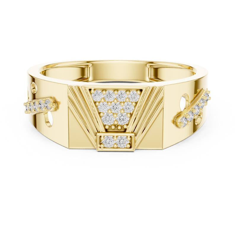 Ladies Ring LR-01 (31) - Yellow Gold - Image