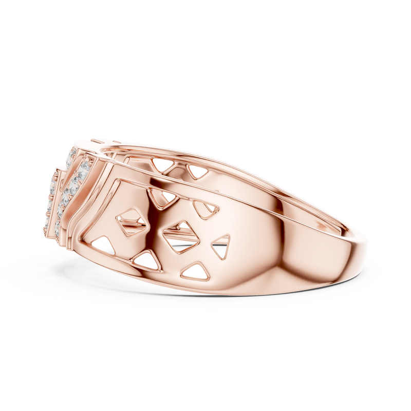 Ladies Ring LR-01 (32) - Rose Gold - Image