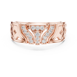 Ladies Ring LR-01 (32) - Rose Gold - Image