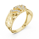 Ladies Ring LR-01 (32) - Yellow Gold - Image