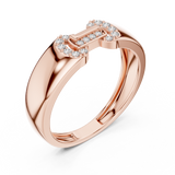 Ladies Ring LR-01 (33) - Rose Gold - Image