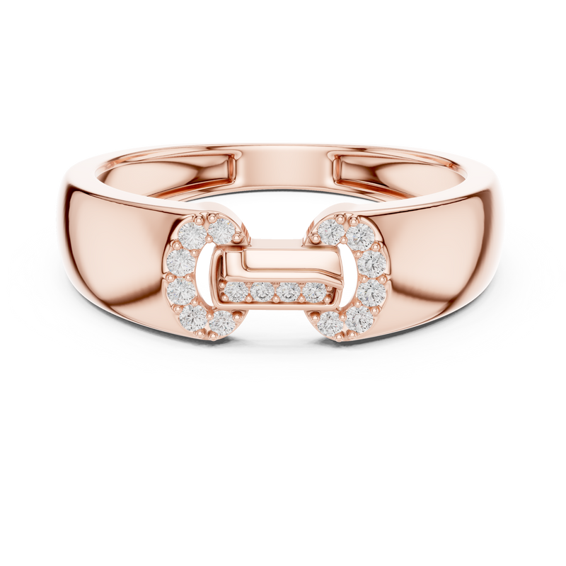 Ladies Ring LR-01 (33) - Rose Gold - Image