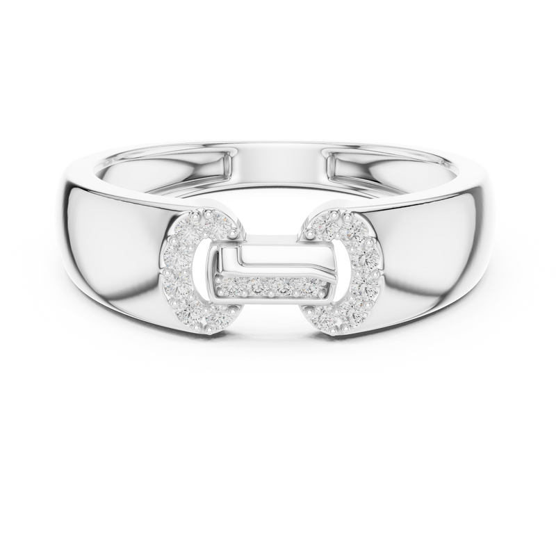 Ladies Ring LR-01 (33) - White Gold - Image