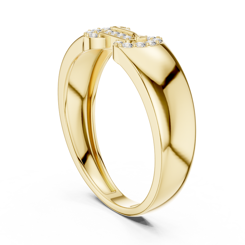Ladies Ring LR-01 (33) - Yellow Gold - Image