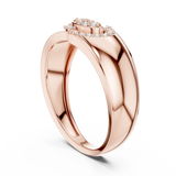 Ladies Ring LR-01 (34) - Rose Gold - Image