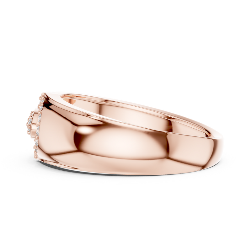 Ladies Ring LR-01 (34) - Rose Gold - Image