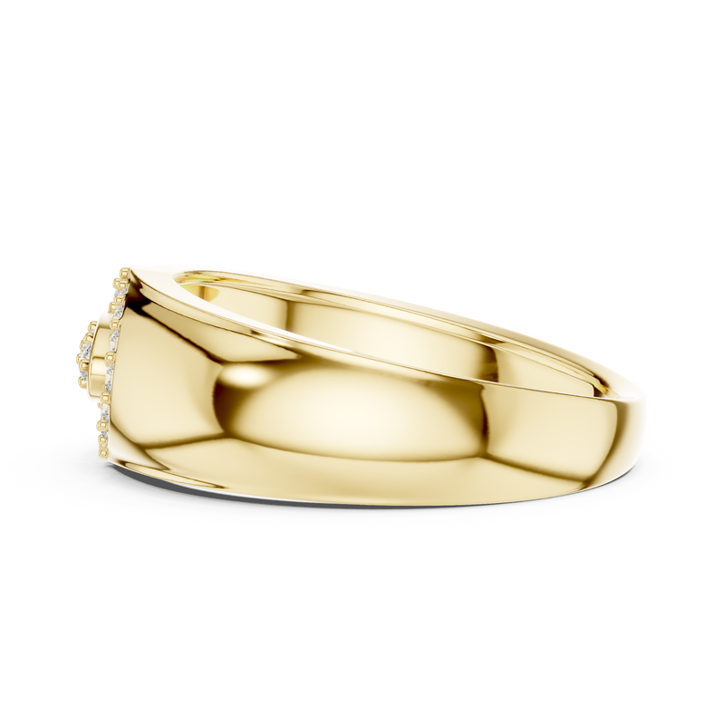 Ladies Ring LR-01 (34) - Yellow Gold - Image