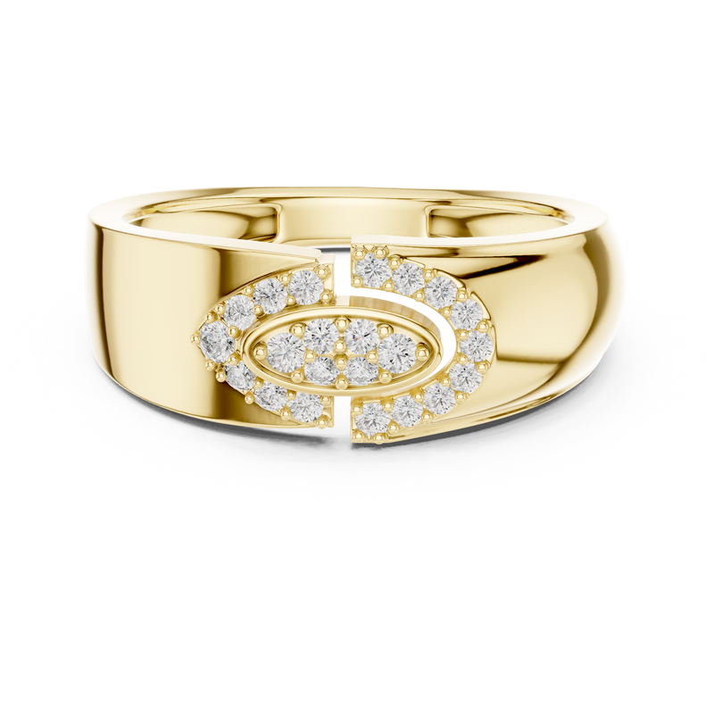 Ladies Ring LR-01 (34) - Yellow Gold - Image