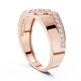 Ladies Ring LR-01 (35) - Rose Gold - Image