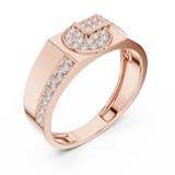 Ladies Ring LR-01 (35) - Rose Gold - Image