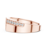 Ladies Ring LR-01 (35) - Rose Gold - Image