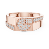 Ladies Ring LR-01 (35) - Rose Gold - Image