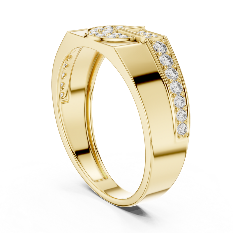 Ladies Ring LR-01 (35) - Yellow Gold - Image
