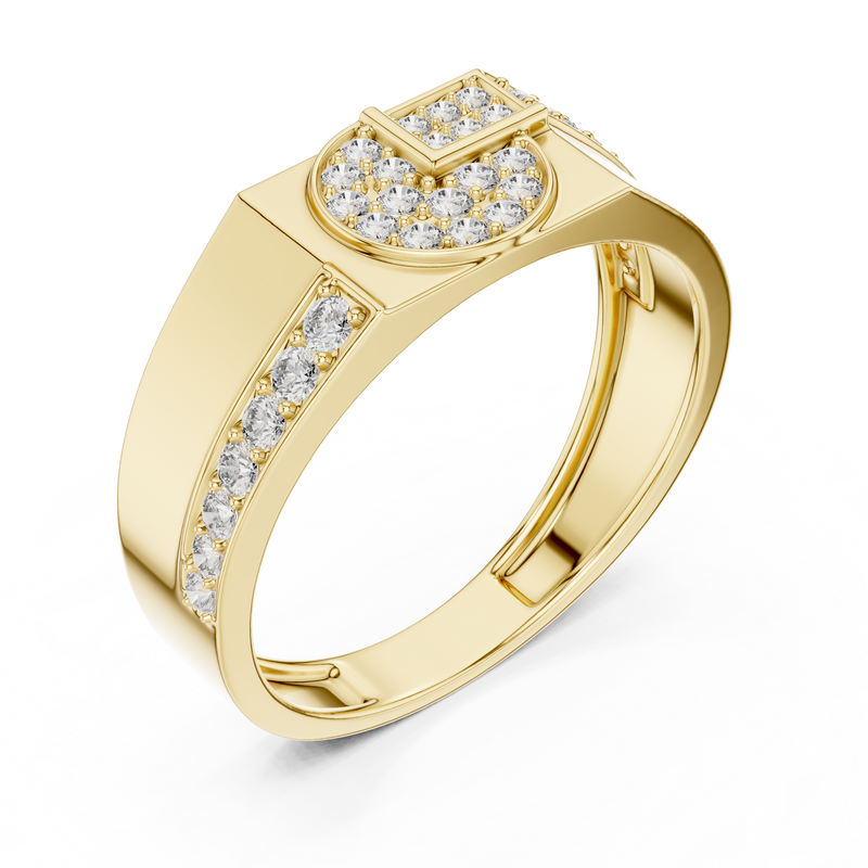 Ladies Ring LR-01 (35) - Yellow Gold - Image