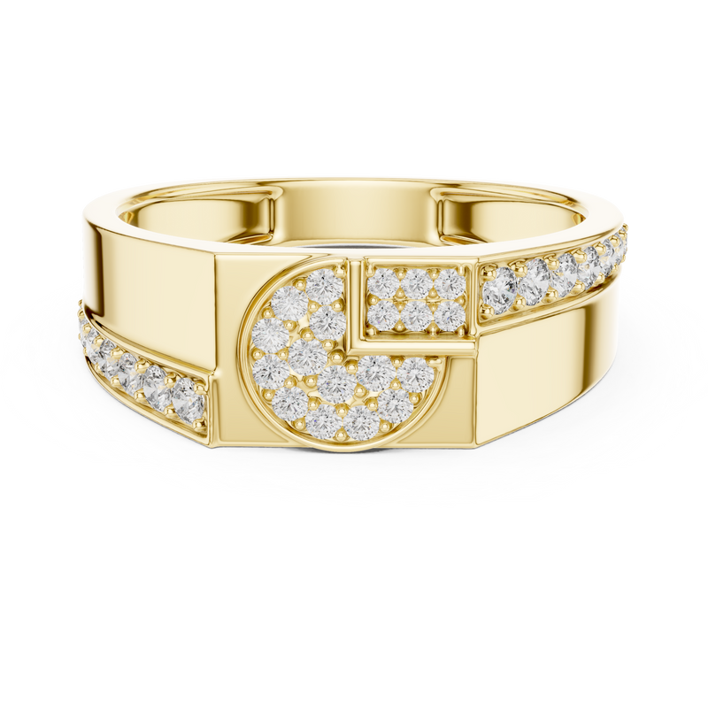 Ladies Ring LR-01 (35) - Yellow Gold - Image