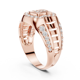 Ladies Ring LR-01 (36) - Rose Gold - Image
