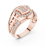 Ladies Ring LR-01 (36) - Rose Gold - Image