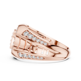 Ladies Ring LR-01 (36) - Rose Gold - Image