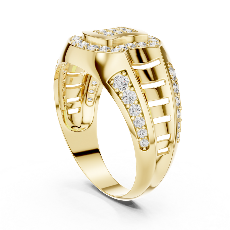 Ladies Ring LR-01 (36) - Yellow Gold - Image