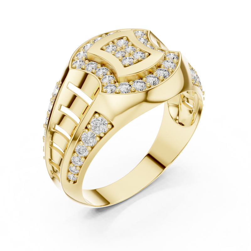 Ladies Ring LR-01 (36) - Yellow Gold - Image