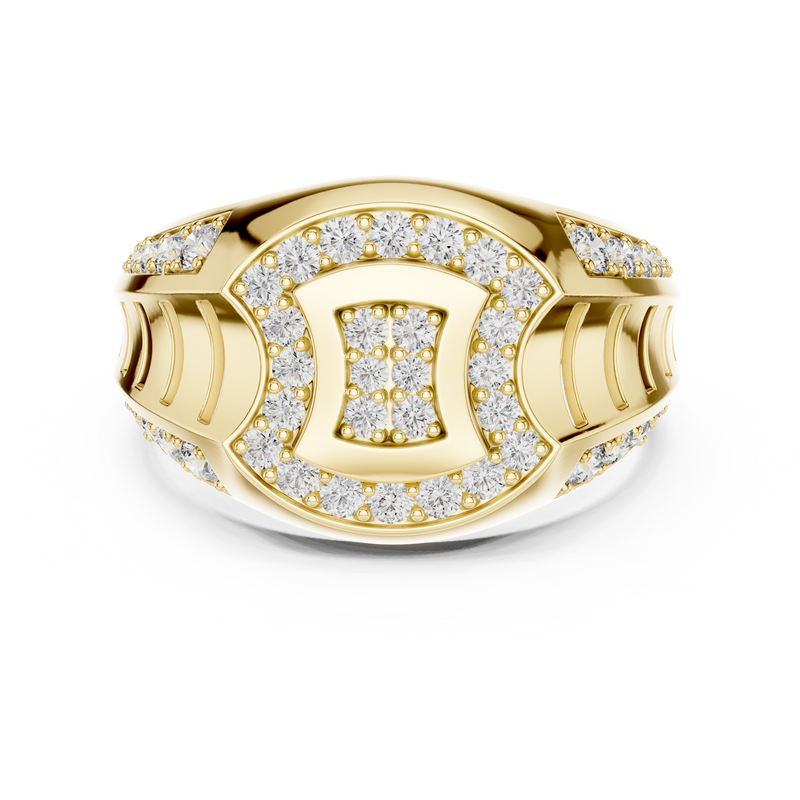 Ladies Ring LR-01 (36) - Yellow Gold - Image