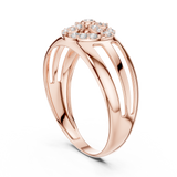 Ladies Ring LR-01 (37) - Rose Gold - Image