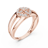 Ladies Ring LR-01 (37) - Rose Gold - Image