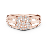 Ladies Ring LR-01 (37) - Rose Gold - Image