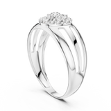 Ladies Ring LR-01 (37) - White Gold - Image