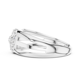 Ladies Ring LR-01 (37) - White Gold - Image