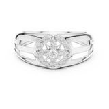 Ladies Ring LR-01 (37) - White Gold - Image