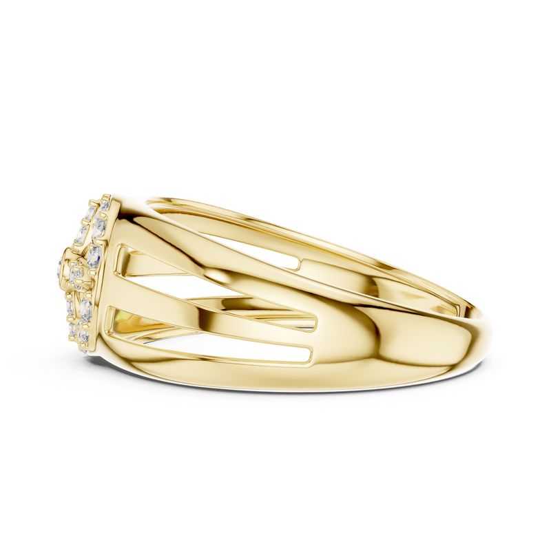Ladies Ring LR-01 (37) - Yellow Gold - Image