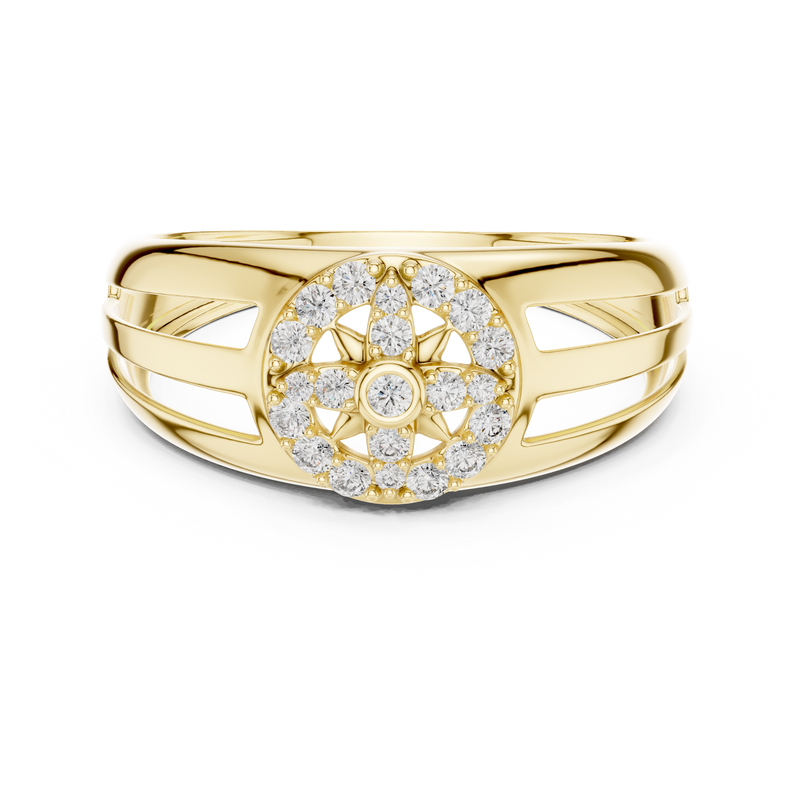 Ladies Ring LR-01 (37) - Yellow Gold - Image